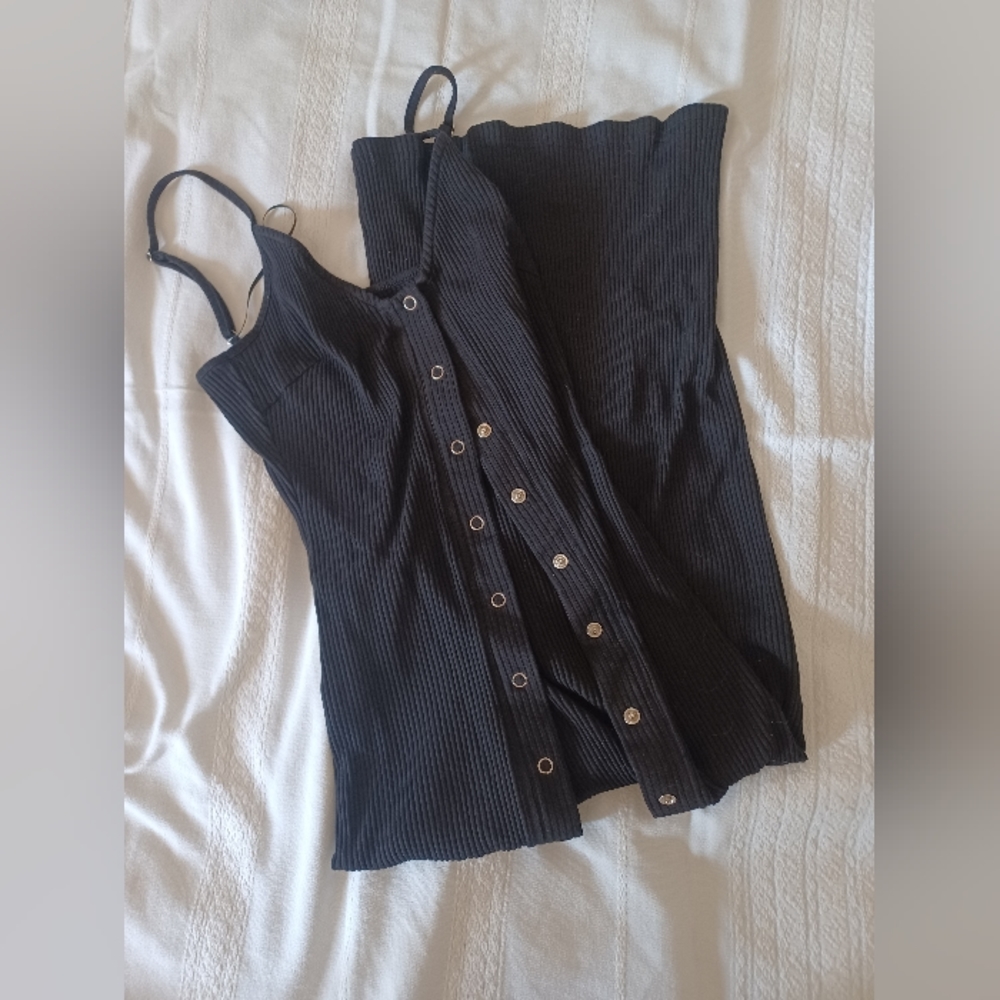 PRINCESS POLLY BUTTON SNAP DRESS